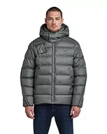 Kurtki męskie - G-STAR RAW G- Whistler Padded Hooded, Kurtka Mężczyźni, szary (grafitowy B958-996), XS - miniaturka - grafika 1
