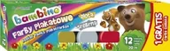 Przybory szkolne - St. Majewski Farby plakatowe 20 ml BAMBINO 12 kol+ 1 gratis - miniaturka - grafika 1