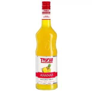 Toschi Toschi Pinapple Syrup 1000 ml Syrop Ananasowy 8008310050304-P44 - Śmietanki i dodatki do kawy - miniaturka - grafika 1