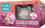 Zabawki kreatywne - Painting studio skarbonka Świnka STnux - miniaturka - grafika 1