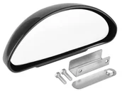 Lusterka samochodowe - Dodatkowe Lusterko Zewnętrzne 60X150Mm, Panoramiczne, Czarne - miniaturka - grafika 1