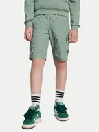 Spodenki damskie - adidas Szorty sportowe Cargo JC8428 Zielony Regular Fit - miniaturka - grafika 1