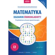 Pomoce naukowe - Lingo MATEMATYKA EGZAMIN ÓSMOKLASISTY PRZYKŁADOWE ARKUSZE EGZAMINACYJNE Konstantynowicz Adam Książki z rabatem 70% zabawki z rabatem 50% - miniaturka - grafika 1
