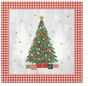 Serwetki świąteczne Special Tree 33 x 33 cm 20 szt. - Pozostałe akcesoria świąteczne - miniaturka - grafika 1