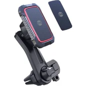 Uchwyty samochodowe do telefonów - TF1 Forever uchwyt samochodowy do kratki MH-250 Multipoint magnetyczny czarny 8_2268496 - miniaturka - grafika 1