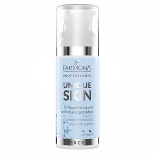 Farmona Unique Skin Krem Intensywnie Nawilżający Z Peptydami 50ml - Kremy do twarzy - miniaturka - grafika 1