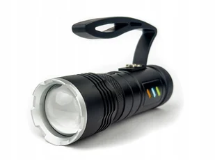 Turbo Moc- Latarka Led White Laser Red Dalekosiężna 7000mAh PowerBank 1900m - Powerbanki - miniaturka - grafika 1