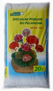 ZIEMIA - DO PELARGONII - 20L.. - Ziemia ogrodowa - miniaturka - grafika 1