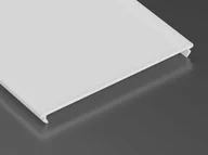 Akcesoria do oświetlenia - Klosz Superwide PMMA Mleczny do profilu aluminiowego - 1m - miniaturka - grafika 1