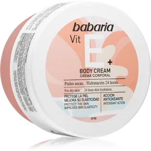 Babaria Krem Do Ciała Z Witaminą E 400ML - Balsamy i kremy do ciała - miniaturka - grafika 1