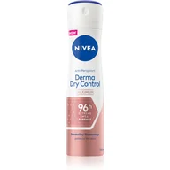 Dezodoranty i antyperspiranty dla kobiet - Nivea Derma Dry Control 96h Antyperspirant 150 ml - miniaturka - grafika 1