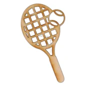 Dekoratorstwo - EKO-DECO, dekor, rakieta do tenisa z piłką - miniaturka - grafika 1