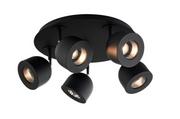 Lampy sufitowe - Kaspa plafon reflektorowy PILAR 5 50805502 - miniaturka - grafika 1