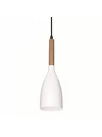 Lampy sufitowe - Ideal Lux MANHATTAN 110745 SP1 BIANCO lampa wisząca - miniaturka - grafika 1