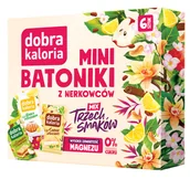 Batoniki - DOBRA KALORIA MINI BATONIKI Z NERKOWCÓW MIX TRZECH SMAKÓW (6x17g) (2xszarlotka, 2x babka cytrynowa, 2xsernik). - KUBARA - miniaturka - grafika 1