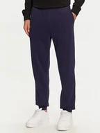 Spodnie sportowe męskie - 4F Spodnie dresowe 4FWMM00TTROM0942 Granatowy Regular Fit - miniaturka - grafika 1