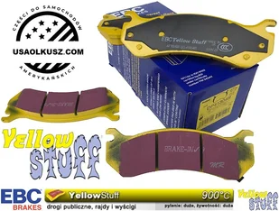 Przednie klocki hamulcowe EBC YellowStuff GMC Sierra 1999-2005 - Klocki hamulcowe - miniaturka - grafika 2