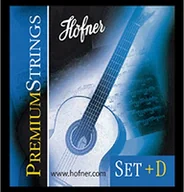Struny gitarowe  - Höfner Premium Strings Set + D-Strings Pakowane - miniaturka - grafika 1