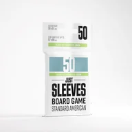 Gry planszowe - Gamegenic: Just Sleeves - Board Game Sleeves (59 x 91 mm) 50 sztuk, Clear - miniaturka - grafika 1