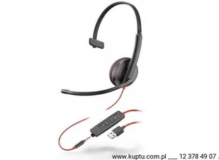 Blackwire 3215 przewodowy zestaw słuchawkowy USB A (209746-22) - Słuchawki - miniaturka - grafika 1