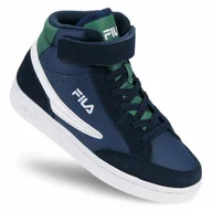 Buty trekkingowe dziecięce - Buty dziecięce na rzep Fila CREW VELCRO MID KIDS - miniaturka - grafika 1