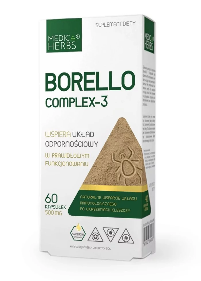 Podstawowy Protokół Buhnera Borello Complex-3 MEDICA HERBS