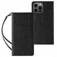 Portfele - Magnet Strap Case etui do iPhone 13 Pro Max pokrowiec portfel mini smycz - miniaturka - grafika 1
