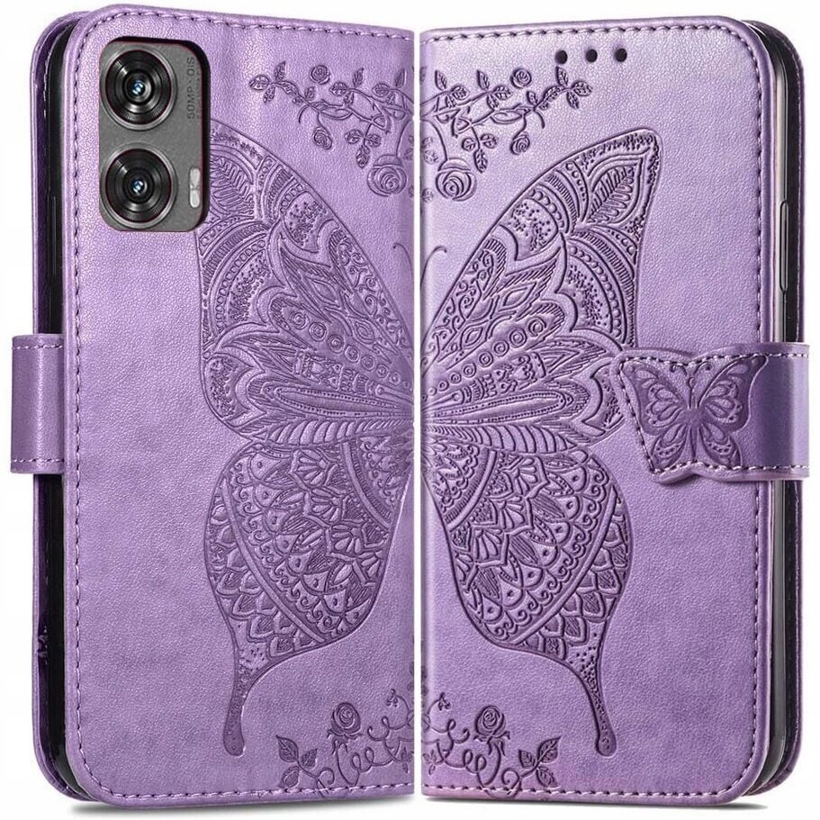 Etui Z Klapką Do Motorola Moto G85 Case Obudowa Futerał Eko Skóra Portfel