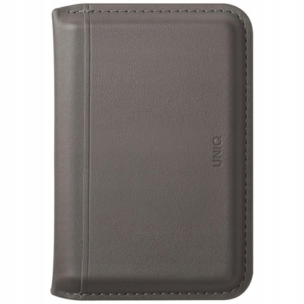 Uniq Lyden Ds magnetyczny portfel Rfid, MagSafe, podstawka (szary)