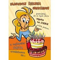 Karnet Comic B6 + koperta wzór nr 05 Urodziny - Poradniki hobbystyczne - miniaturka - grafika 1