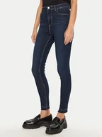 Spodnie damskie - Boss Jeansy C_Maye 50529960 Granatowy Super Skinny Fit - miniaturka - grafika 1