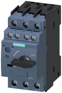 Siemens Wyłącznik silnikowy 1z 1r 250w 0.7-1a s00 klasa 10 13a IP20 97/45/96mm Sirius 3RV2011-0JA15 - Wyłączniki światła i elektryczne - miniaturka - grafika 1