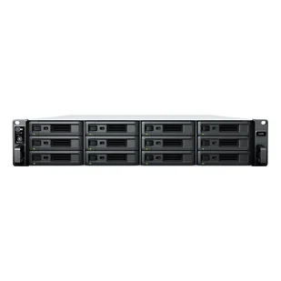 Synology SA SA6400 serwer danych NAS Rack (2U) EPYC 7272 32 GB DDR4 0 TB DiskStation Manager Czarny - Serwery - miniaturka - grafika 1