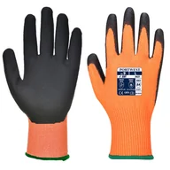 Rękawice robocze - Portwest A625 Hi-Vis Ostrzegawcza Antyprzecieciowa Powlekana PU Rekawica, Regularny, Rozmiar 2XL, Pomarancz/Czarny - miniaturka - grafika 1