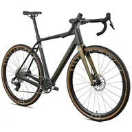 Rowery - Rower gravel FONDRIEST Panther 1.0 Carbon Apex Axs M19 28 cali męski Matowy czarny - miniaturka - grafika 1