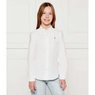 Bluzki dla dziewczynek - POLO RALPH LAUREN Koszula Regular Fit - miniaturka - grafika 1
