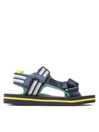 Buty dla chłopców - Pepe Jeans Sandały Pool Combi PBS70055 Granatowy - miniaturka - grafika 1