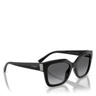 Okulary przeciwsłoneczne - Okulary Przeciwsłoneczne Vogue VO 5613SB Black - miniaturka - grafika 1