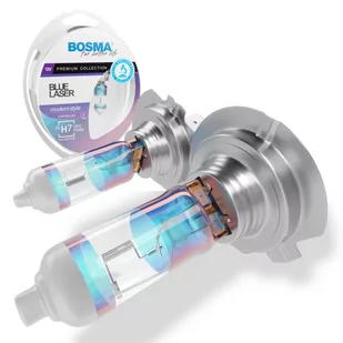BOSMA Żarówki H7 Blue Laser - BOX 2 szt. 3707 - Żarówki samochodowe - miniaturka - grafika 1