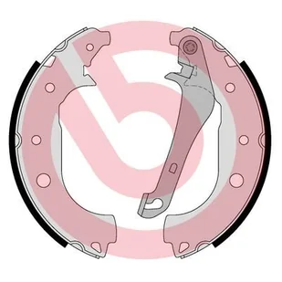 Zestaw szczęk hamulcowych Brembo S 24 552 - Układ hamulcowy - akcesoria - miniaturka - grafika 1