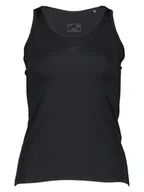 Koszulki sportowe damskie - 4F Top sportowy w kolorze czarnym - miniaturka - grafika 1