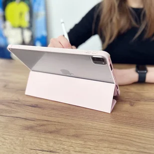 Stand Tablet Case etui Smart Cover pokrowiec na iPad mini 2021 z funkcja podstawki zielony - Etui i futerały do telefonów - miniaturka - grafika 13