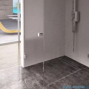 Wiper New Premium Revers Odpływ liniowy z kołnierzem 80 cm poler syfon snake 500.0251.01.080 - Odpływy liniowe - miniaturka - grafika 10