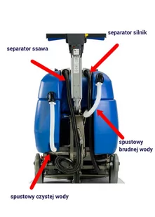 Węże do TT 6650 - 206697W separator-silnik / separator-ssawa 1,3m - Akcesoria do urządzeń czyszczących - miniaturka - grafika 1
