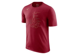 Nike Nba Houston Rockets Dry Tee Team Crimson - Koszulki męskie - miniaturka - grafika 1