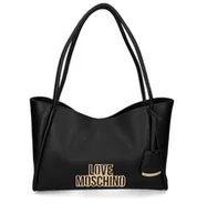 Torebki damskie - Love Moschino JC4334PP0LKO0000, Zakupy Kobieta, Czarny, Unikalne, Czarny, Taglia unica - miniaturka - grafika 1