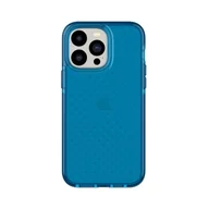 Etui i futerały do telefonów - tech21 iPhone 14 Pro Max Evo Check – amortyzujące i smukłe etui ochronne na telefon z ochroną przed wieloma upadkami FlexShock i dodatkowymi przyciskami Classic Blue - miniaturka - grafika 1