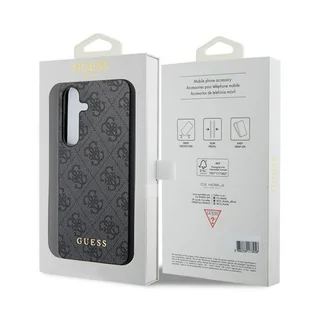 Guess GUHCS24SG4GFGR S24 S921 czarny/black hardcase 4G Metal Gold Logo - Etui i futerały do telefonów - miniaturka - grafika 8