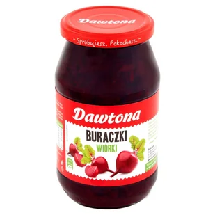 Dawtona Buraczki czerwone w wiórkach 510 g - Mieszanki warzywne, sałatki - miniaturka - grafika 1