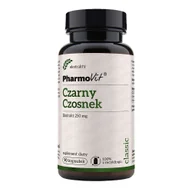 Suplementy naturalne - Pharmovit Czarny czosnek 4:1 90 kaps PV66 - miniaturka - grafika 1